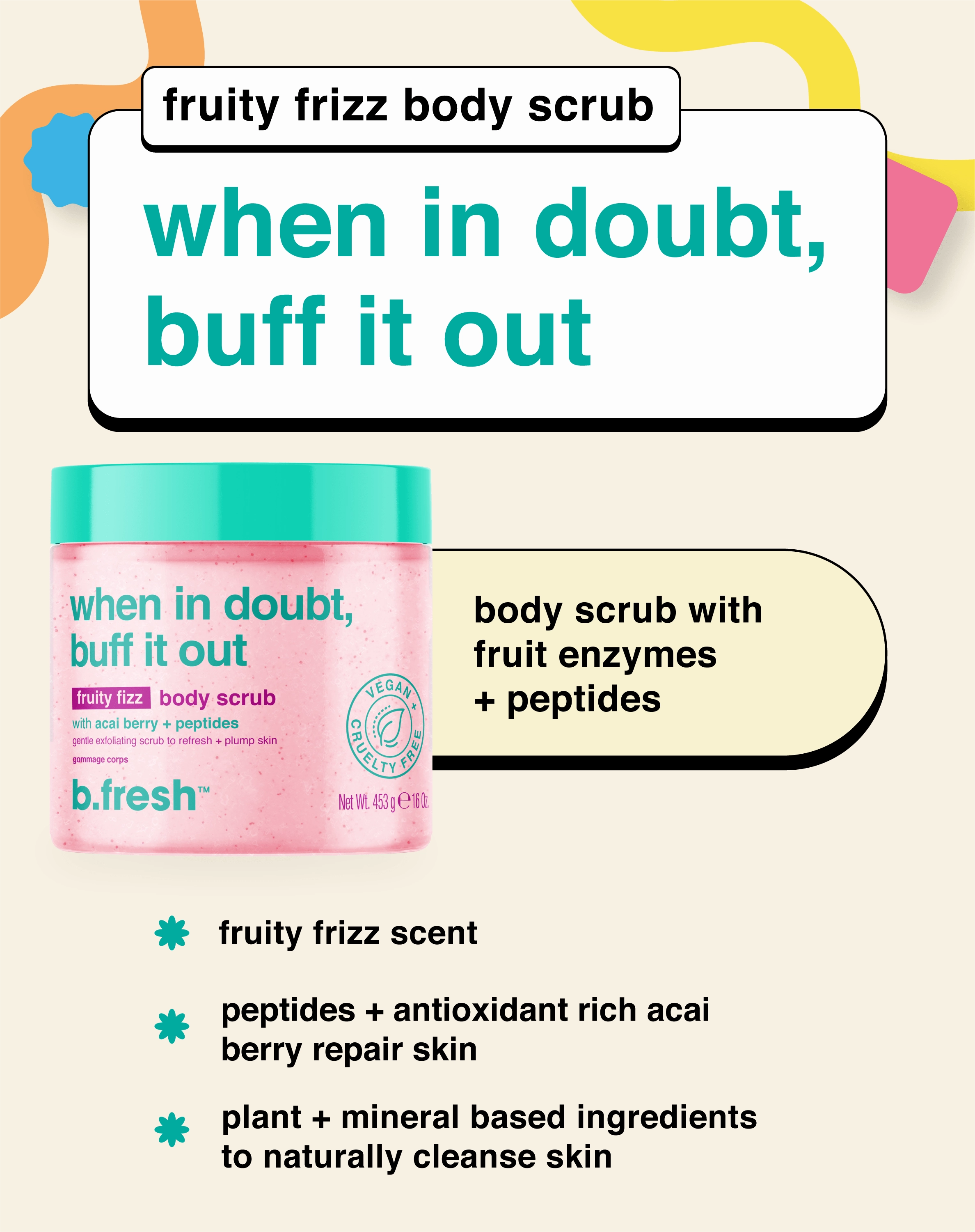 when in doubt, buff it out body scrub