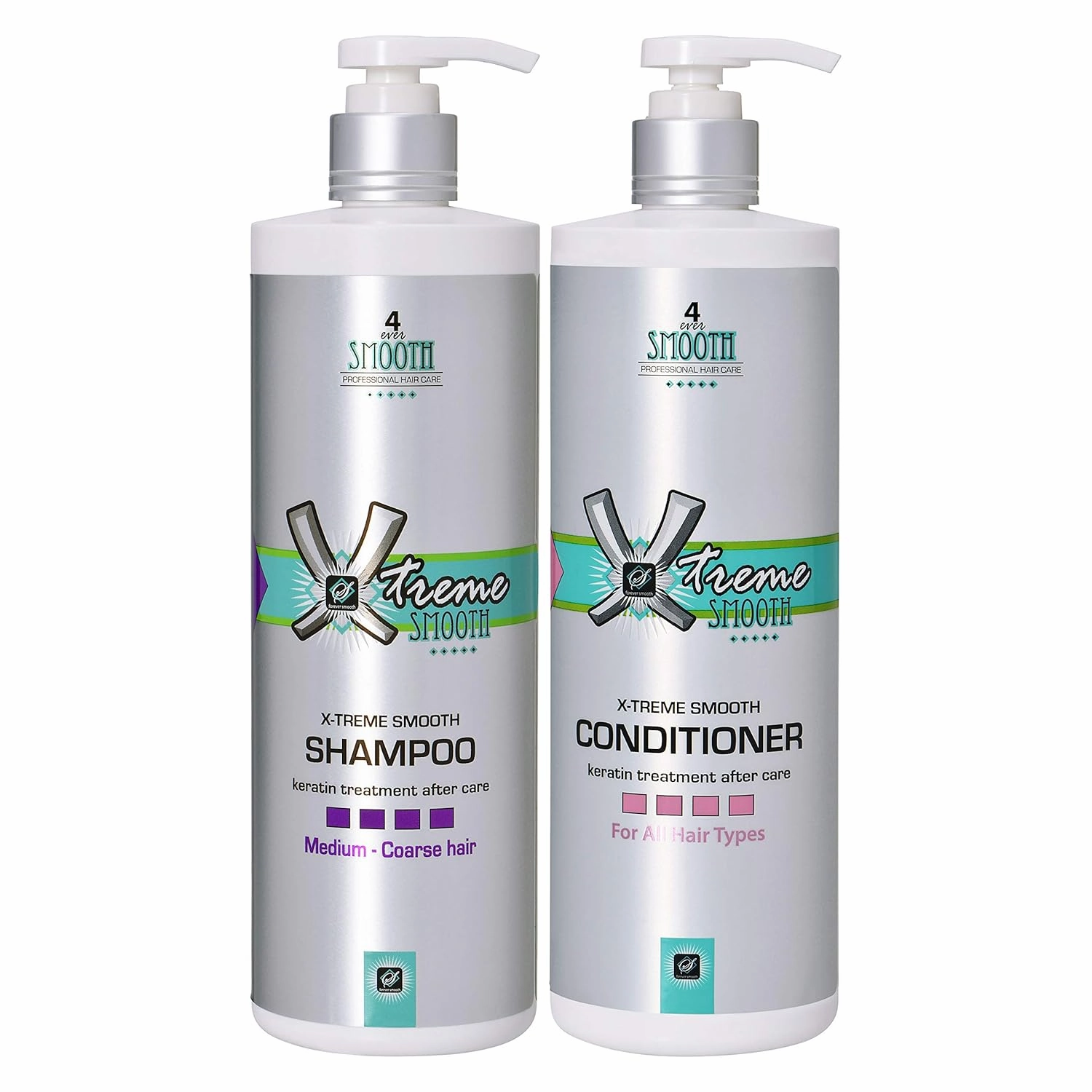 X-treme Shampoo and Conditioner - 16oz - For coarse hair.