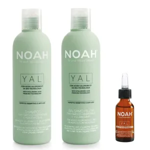 Yal Hyaluronic Acid Hair Care Set - Moisturizing Shampoo, Conditioner & Serum - Cruelty-Free, Fortifying & Detangling - 8.5 fl.oz (250ml) Each   Hair Serum 20ml